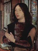 Hans Memling Diptychon des Maarten van Nieuwenhove painting